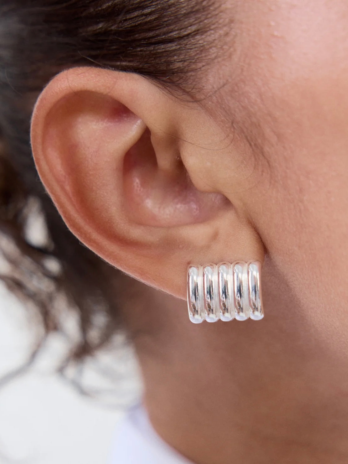Clemmie Earring | Silver