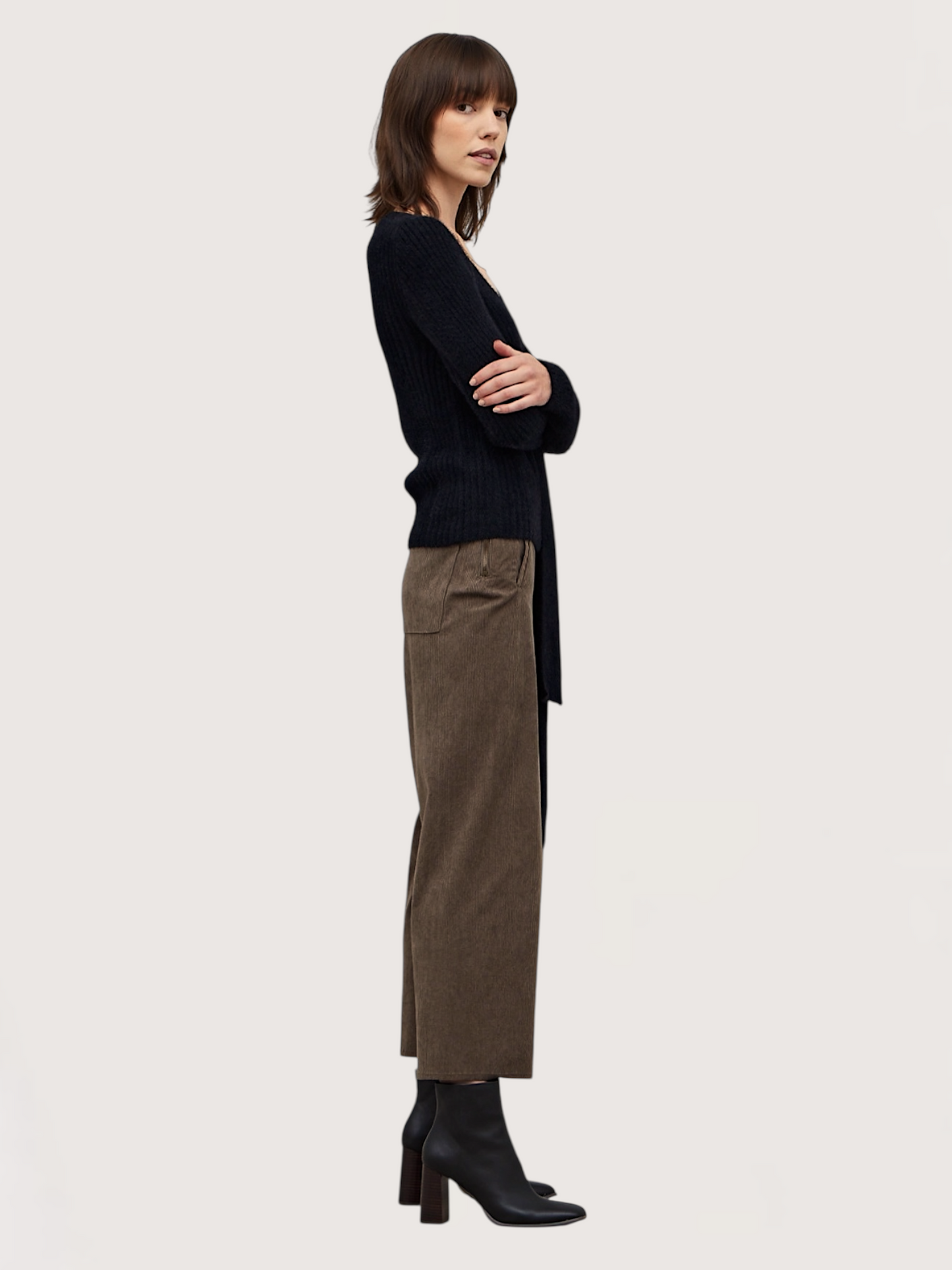 Side Tie Knit Sweater