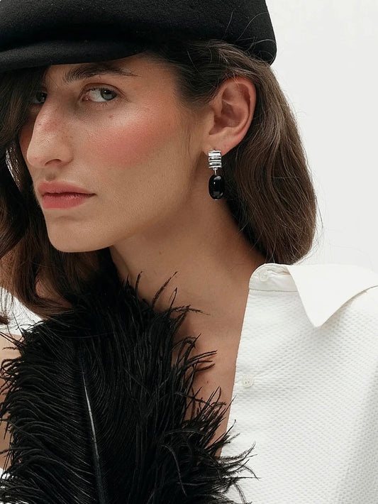 Saari Earrings | Silver