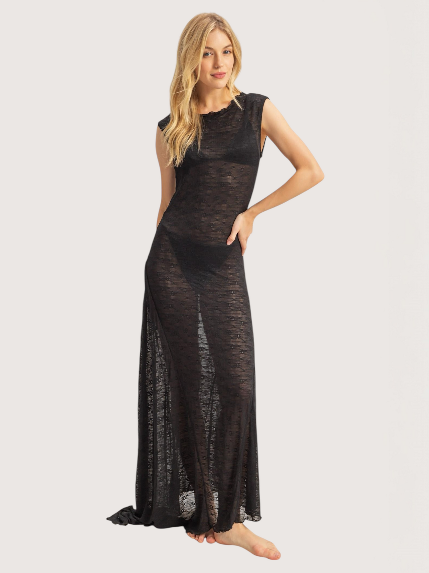 Sheer Cover Up Maxi