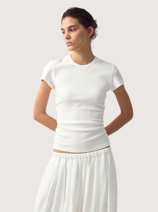 Ruched Waist Tee