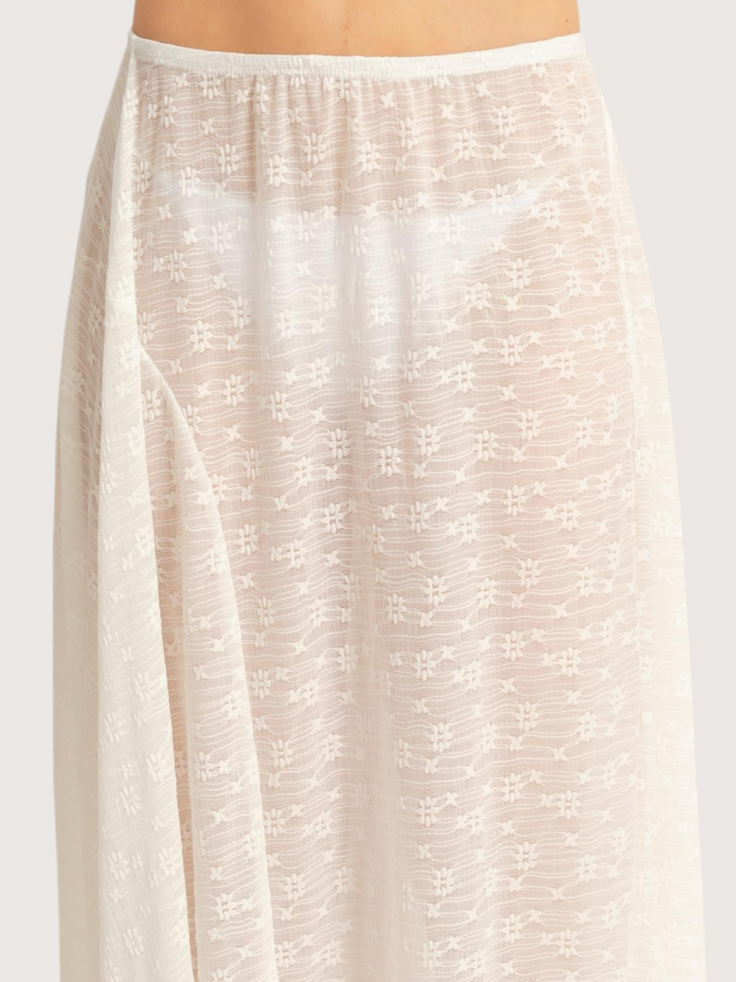 Sheer Maxi Skirt