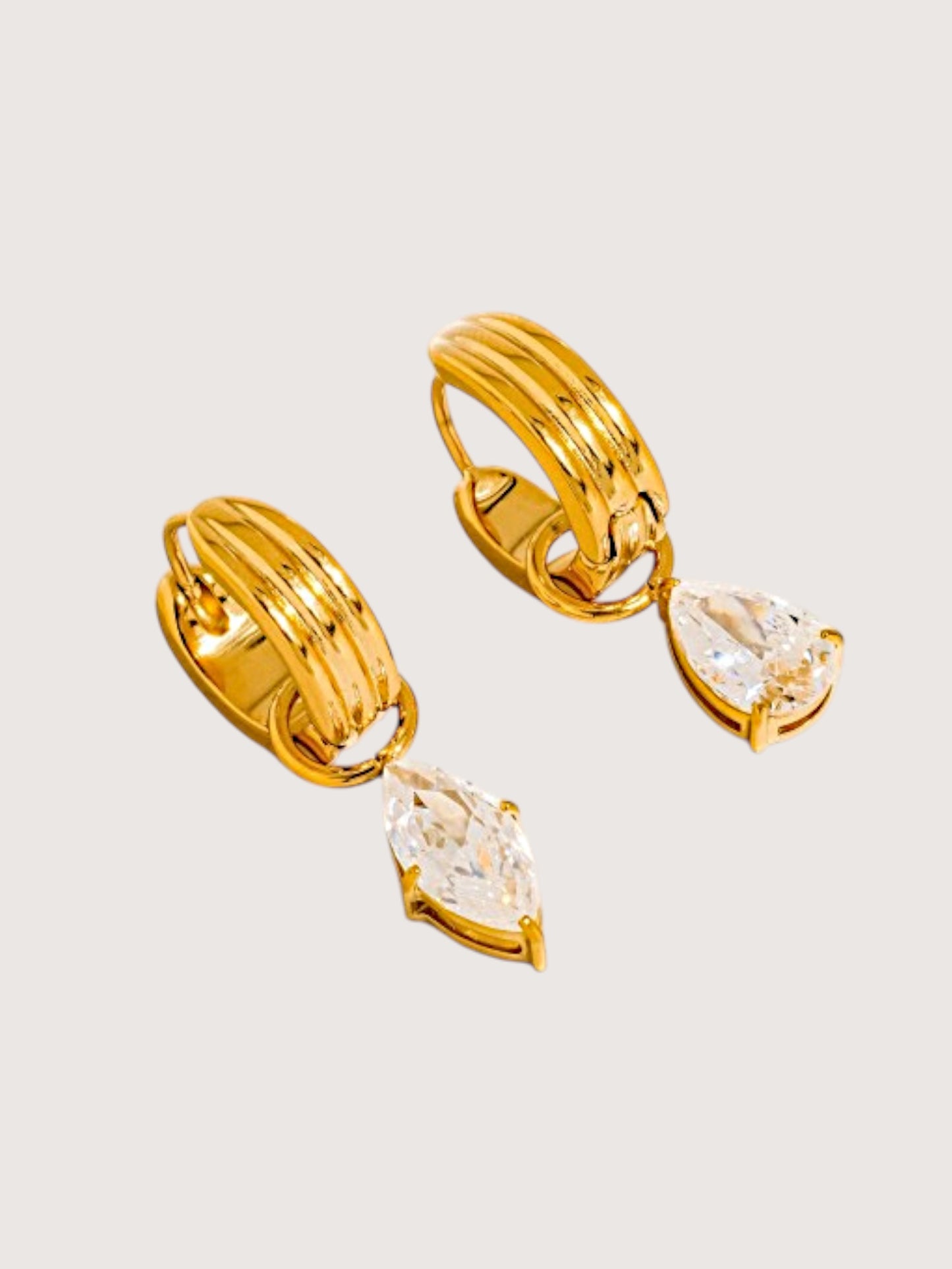 Mismatched Gem Earring