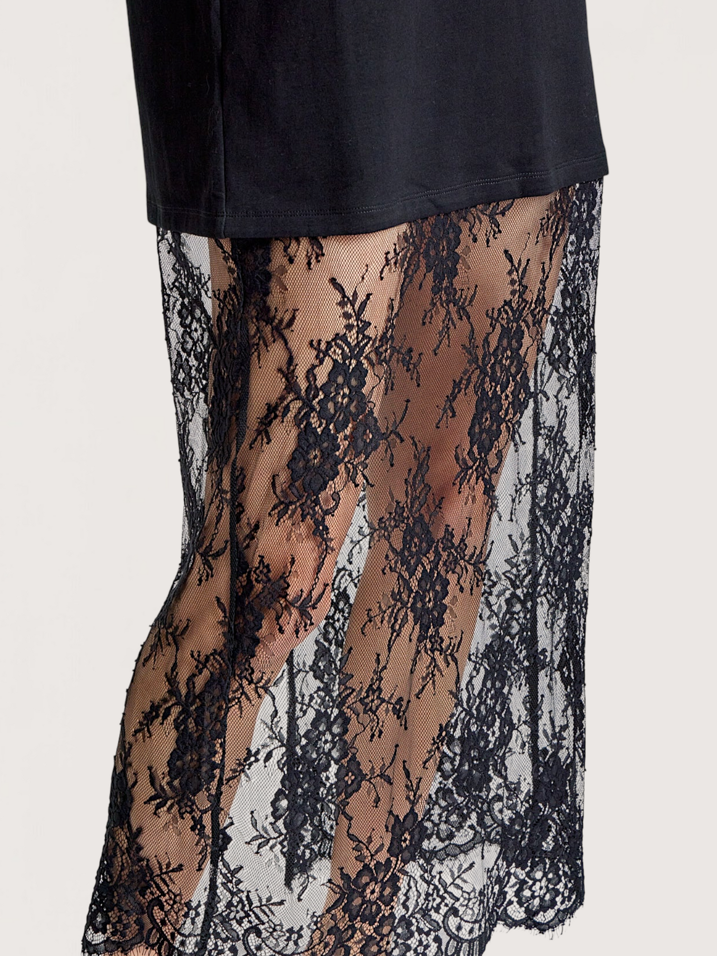 Mix Media Tee Dress