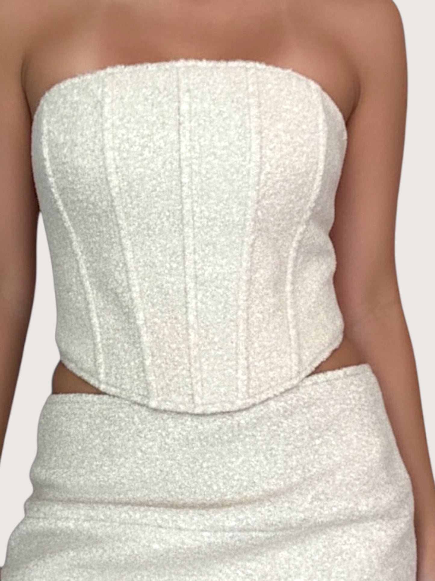 Boucle Corset Top