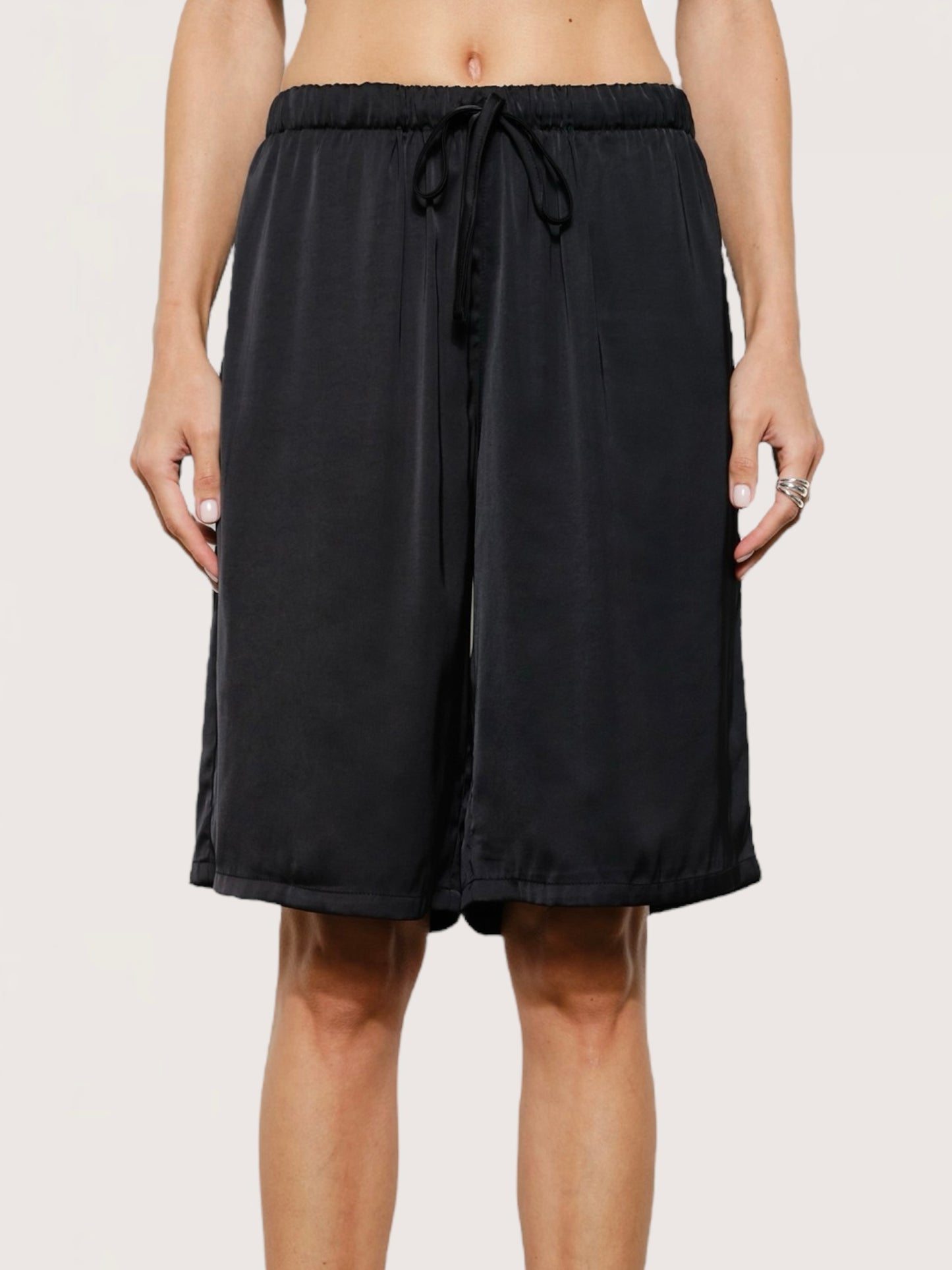 Lily Satin Culotte Short