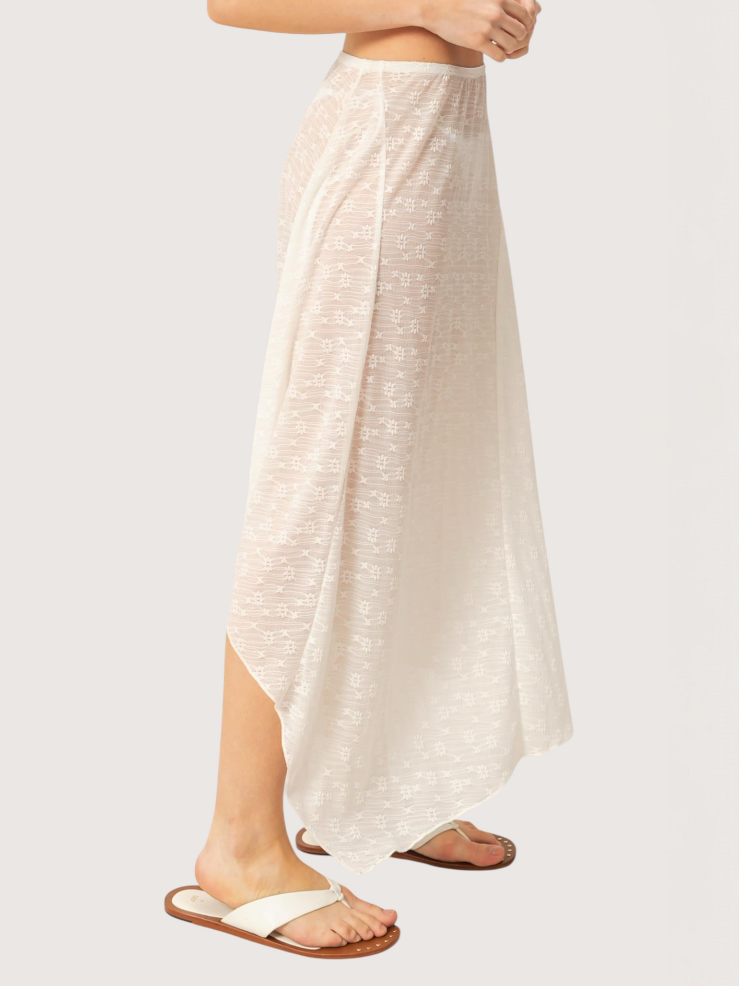 Sheer Maxi Skirt
