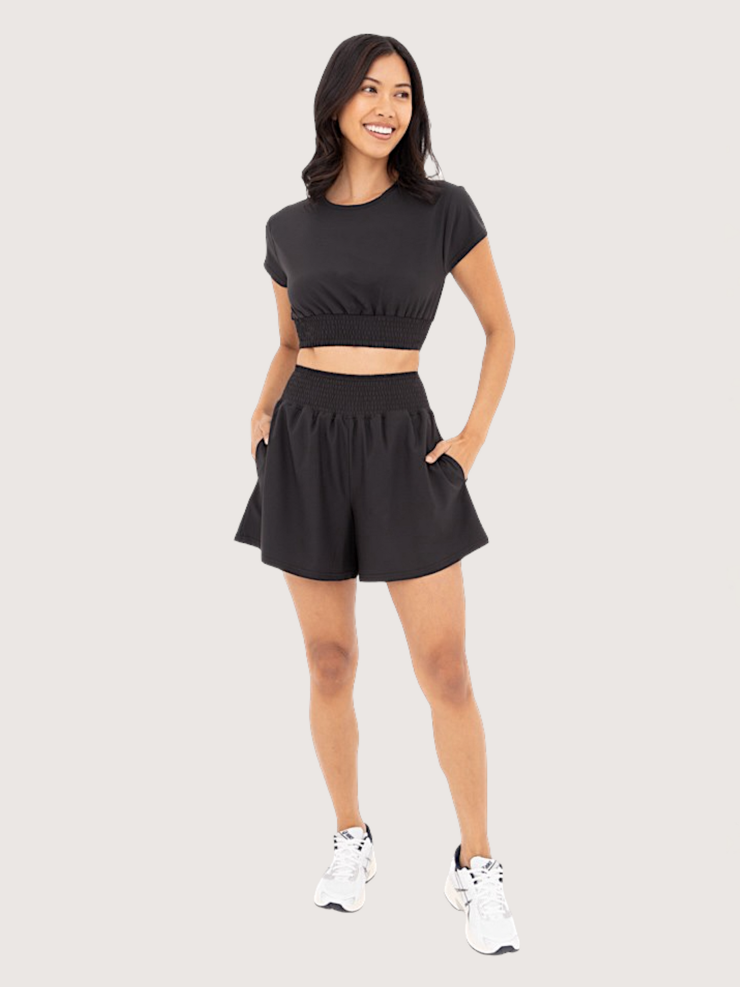 Flared Athleisure Short