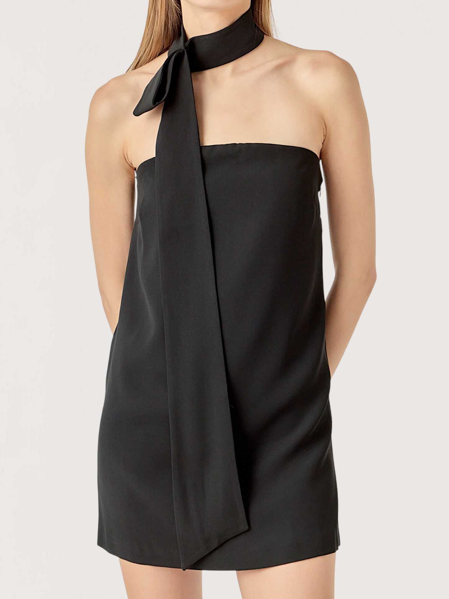 Beatrice Scarf Mini Dress