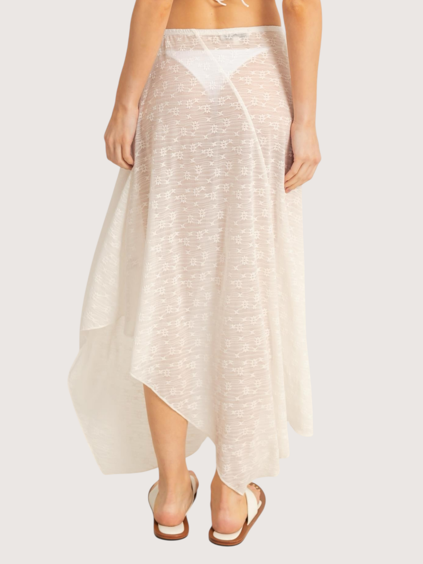 Sheer Maxi Skirt