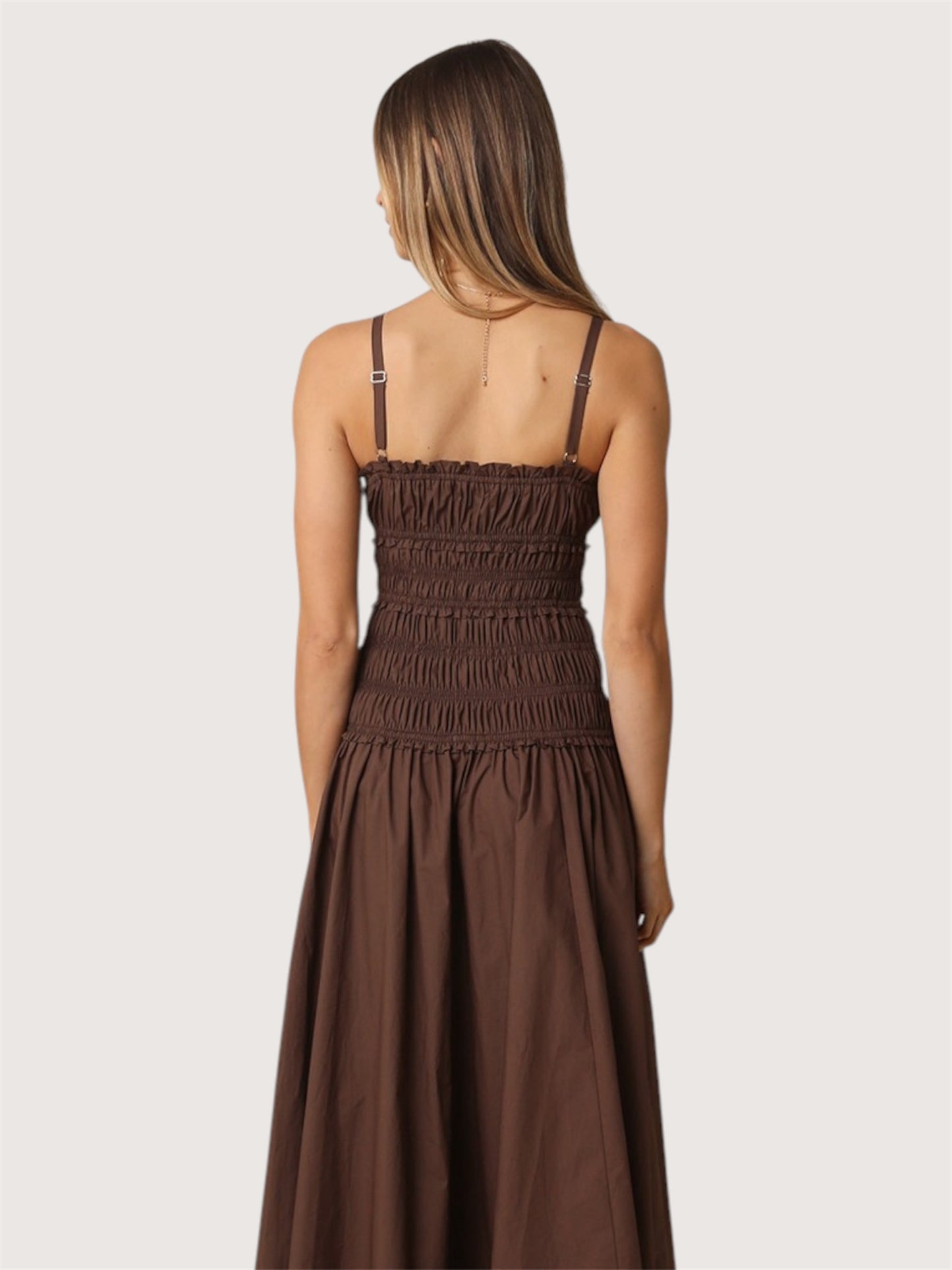 Luna Smocked Maxi Dress