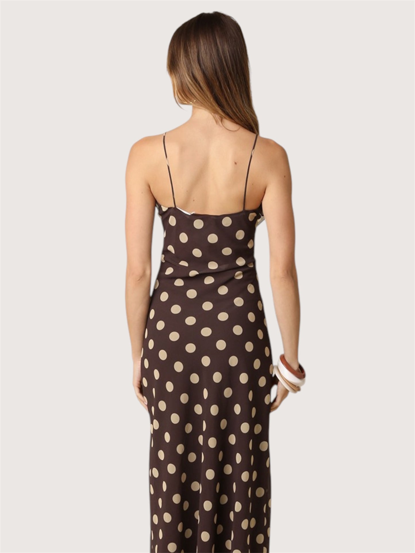 Polka Dot Ruffle Dress