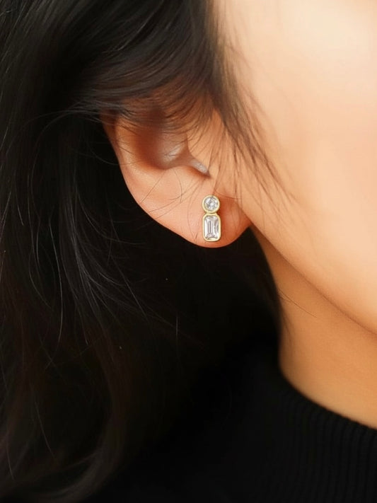 Double Petite Studs