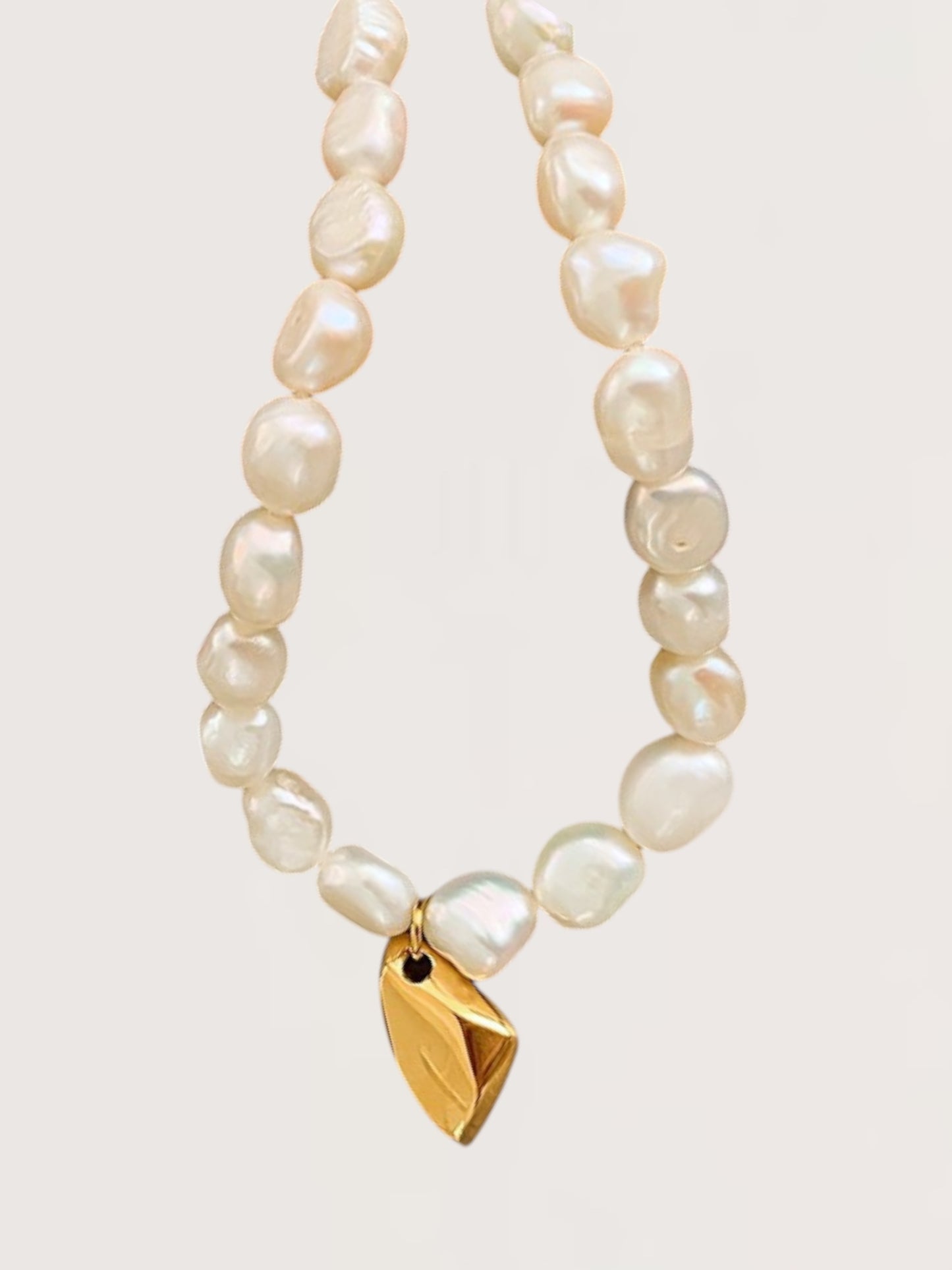Pearl Charm Necklace