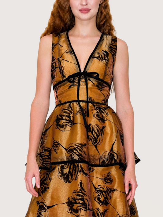 Rose Multi Teired Dress