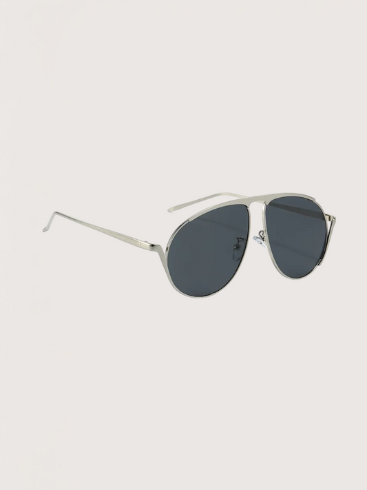 Teardrop Aviator | Silver