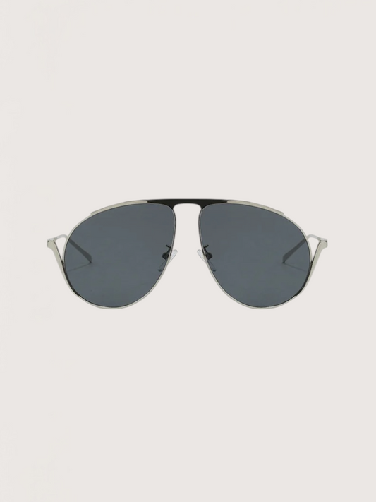Teardrop Aviator | Silver