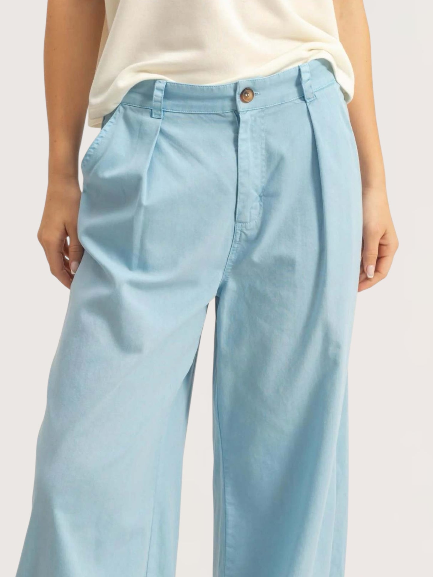Wide Leg Baggy Trouser