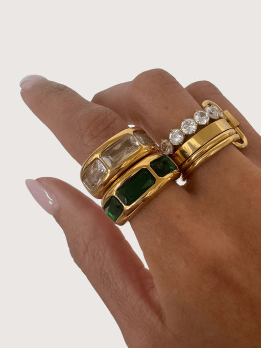Miles Baguette Ring