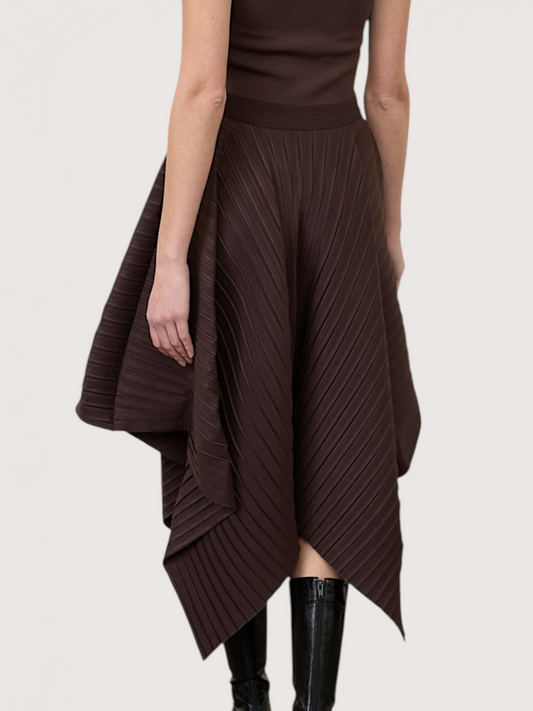 Asymmetrical Hem Dress