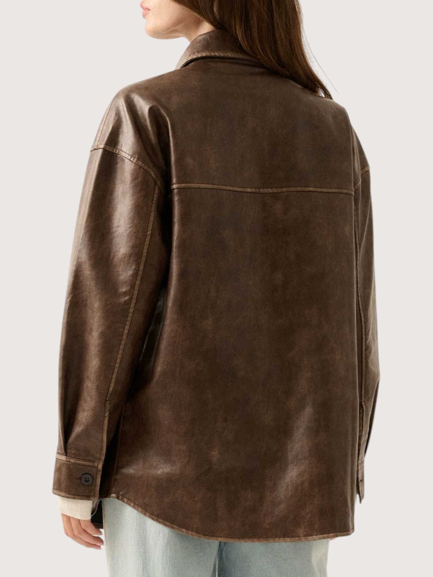 Button Front Shacket