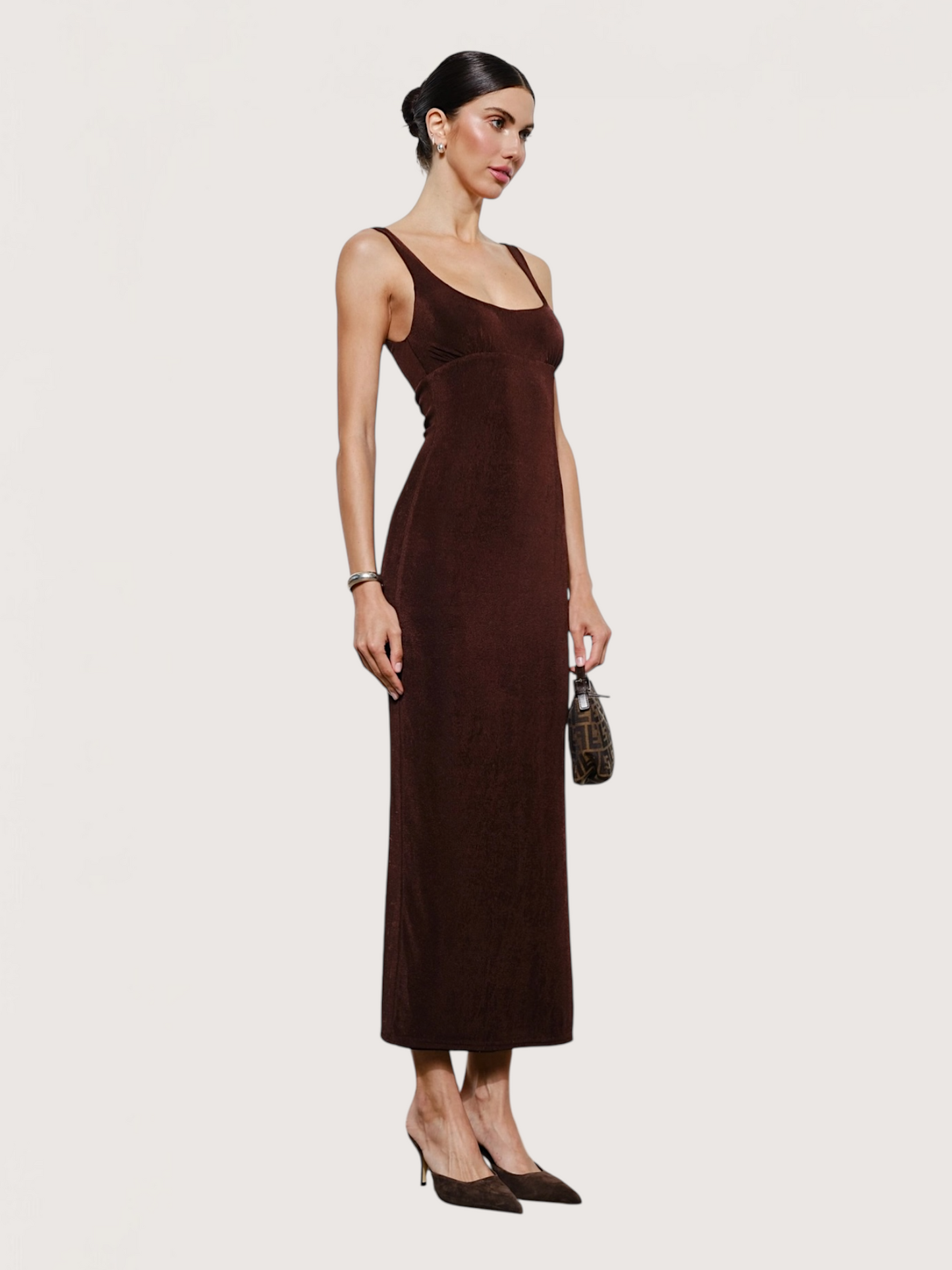 Square Neck Maxi Dress