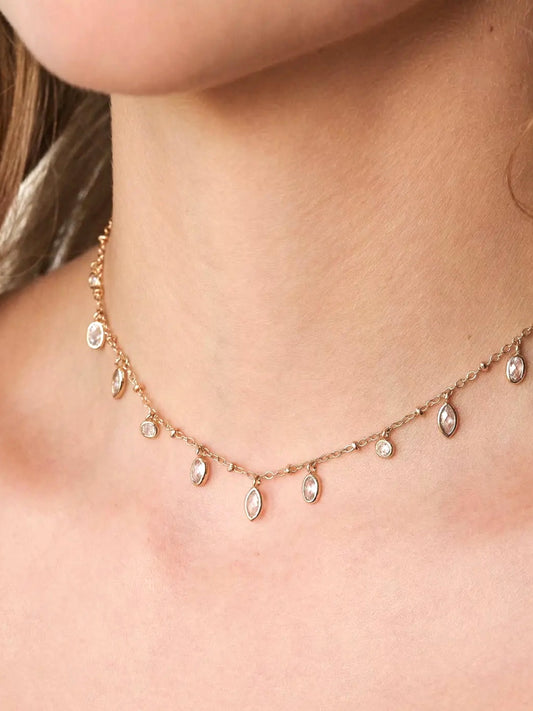 Crystal Charm Necklace