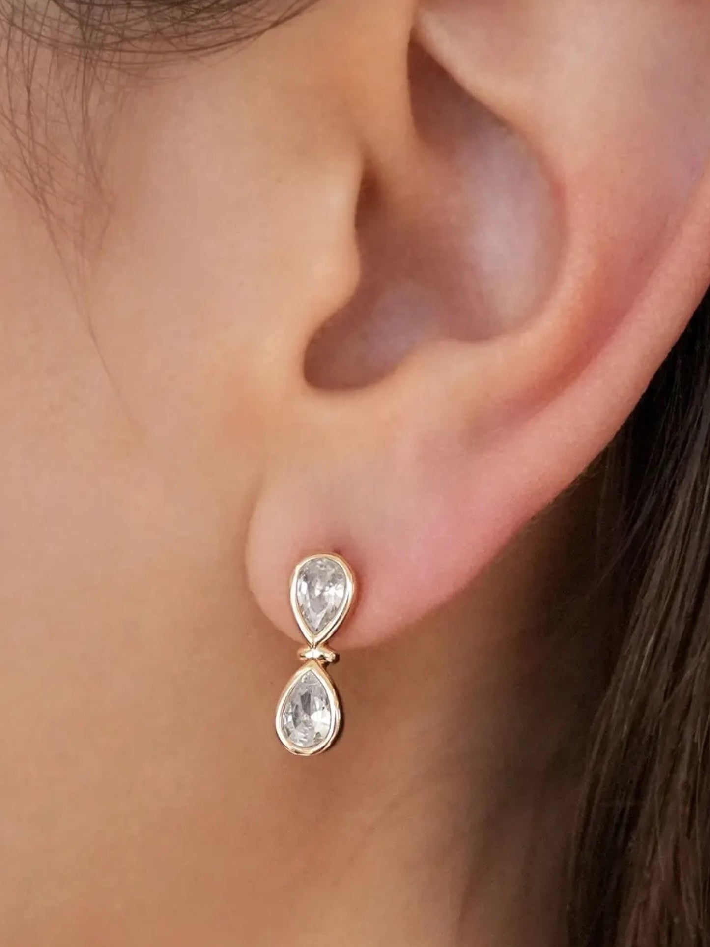 Infinity Crystal Stud