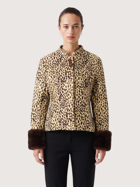 Carissa Fur Trim Jacket