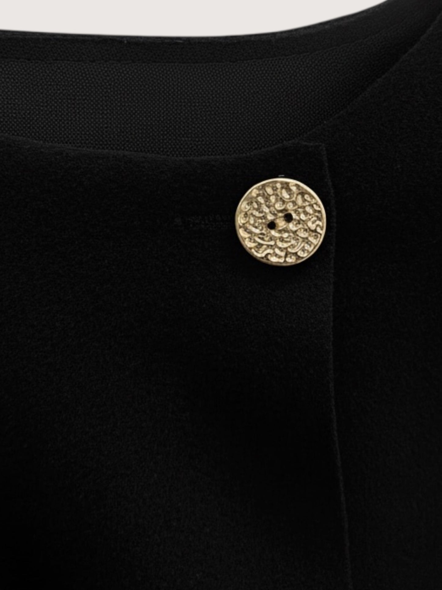 Bondi Scarf Overcoat | Black