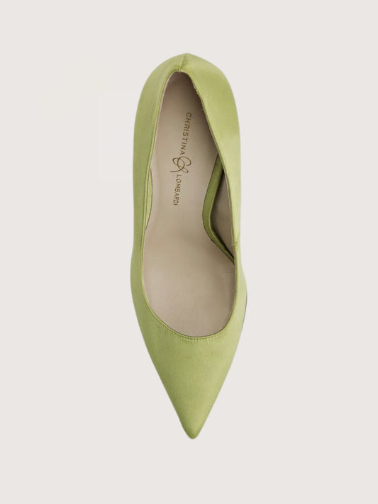 Kersen Satin Pump