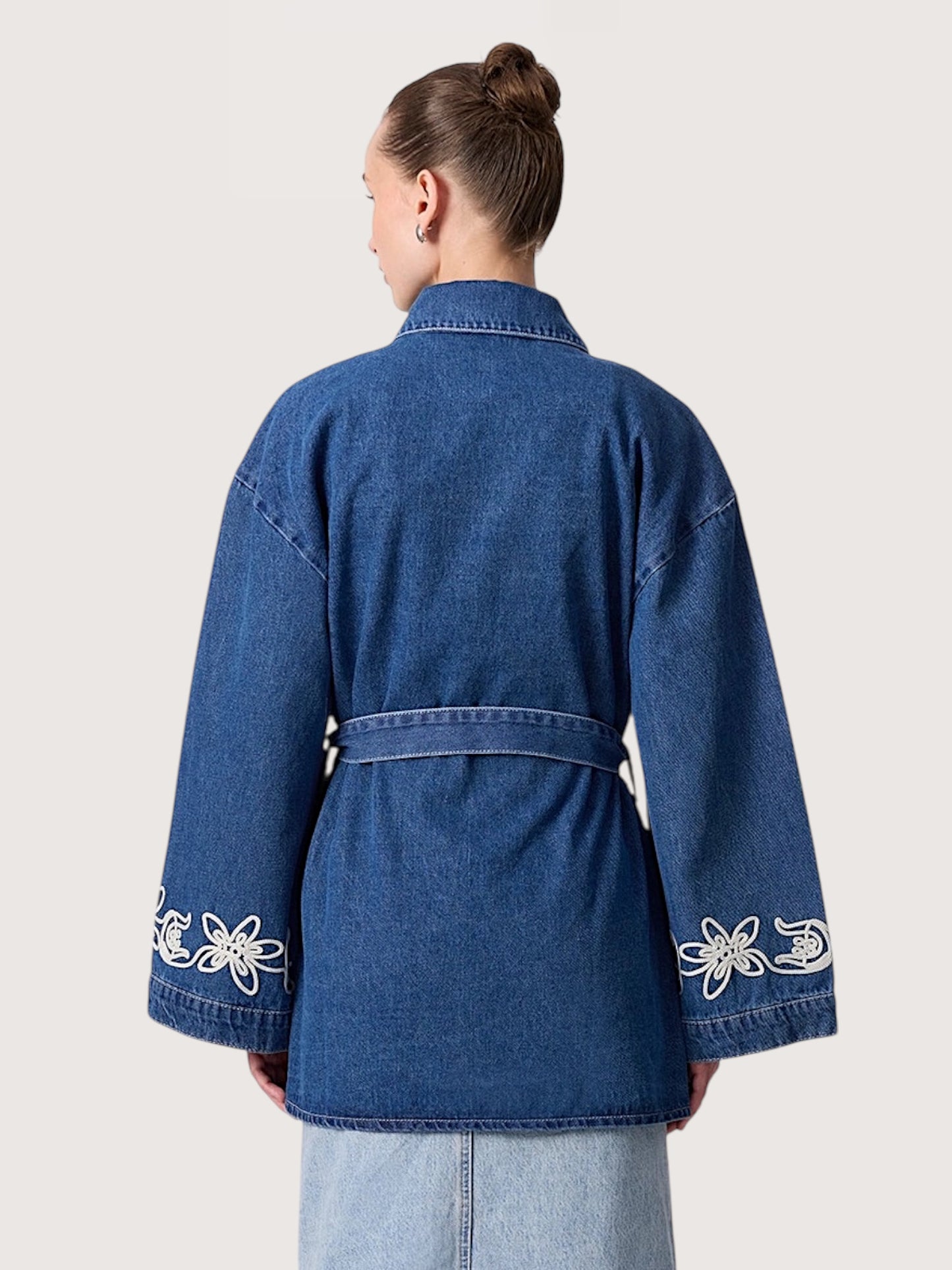 Embroidered Denim Jacket