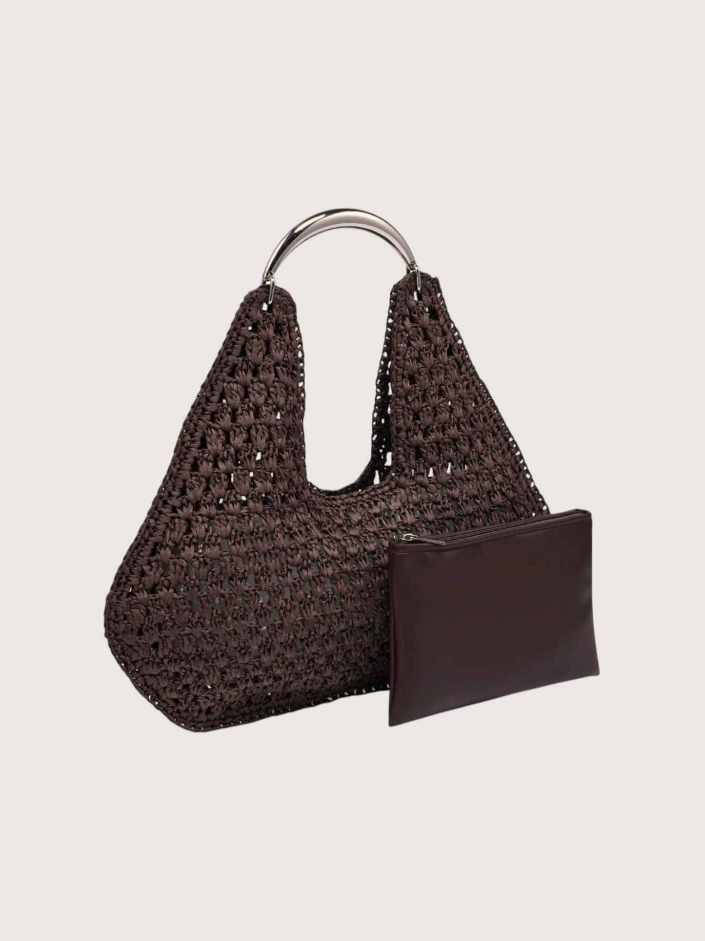 Iris Metal Handle Hobo
