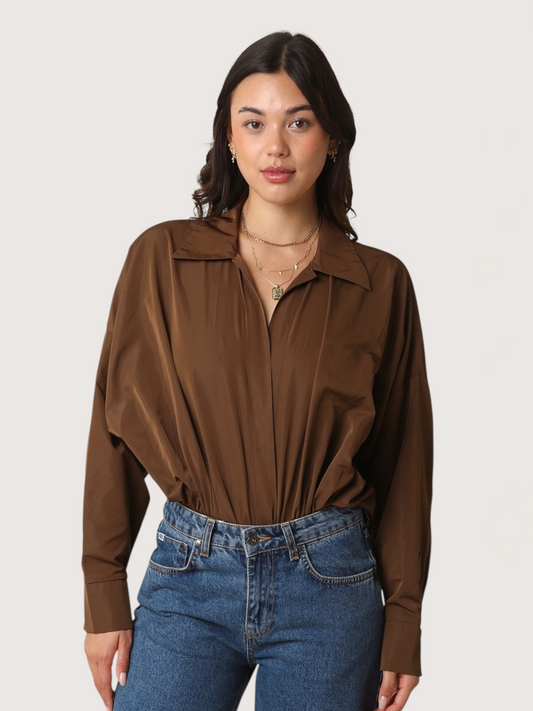 Plunging Neckline Bodysuit