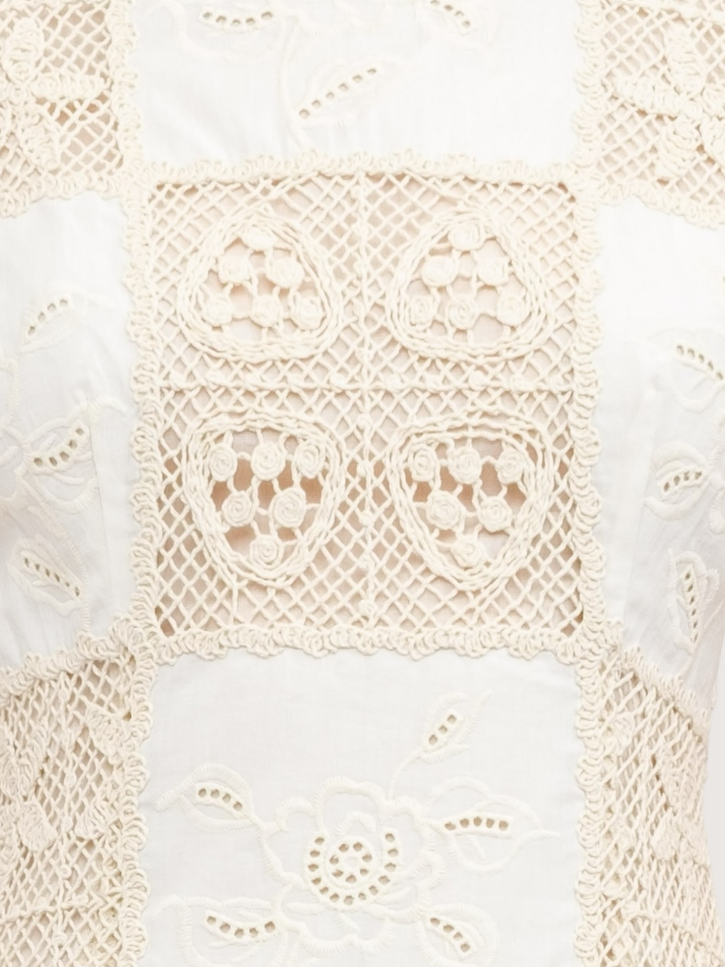 Patchwork Crochet Dress