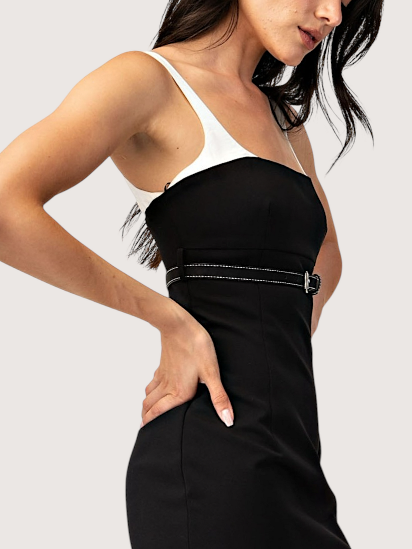 Belted Mini Dress