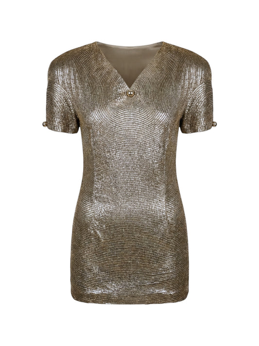 Bendel Sequin Tunic Top