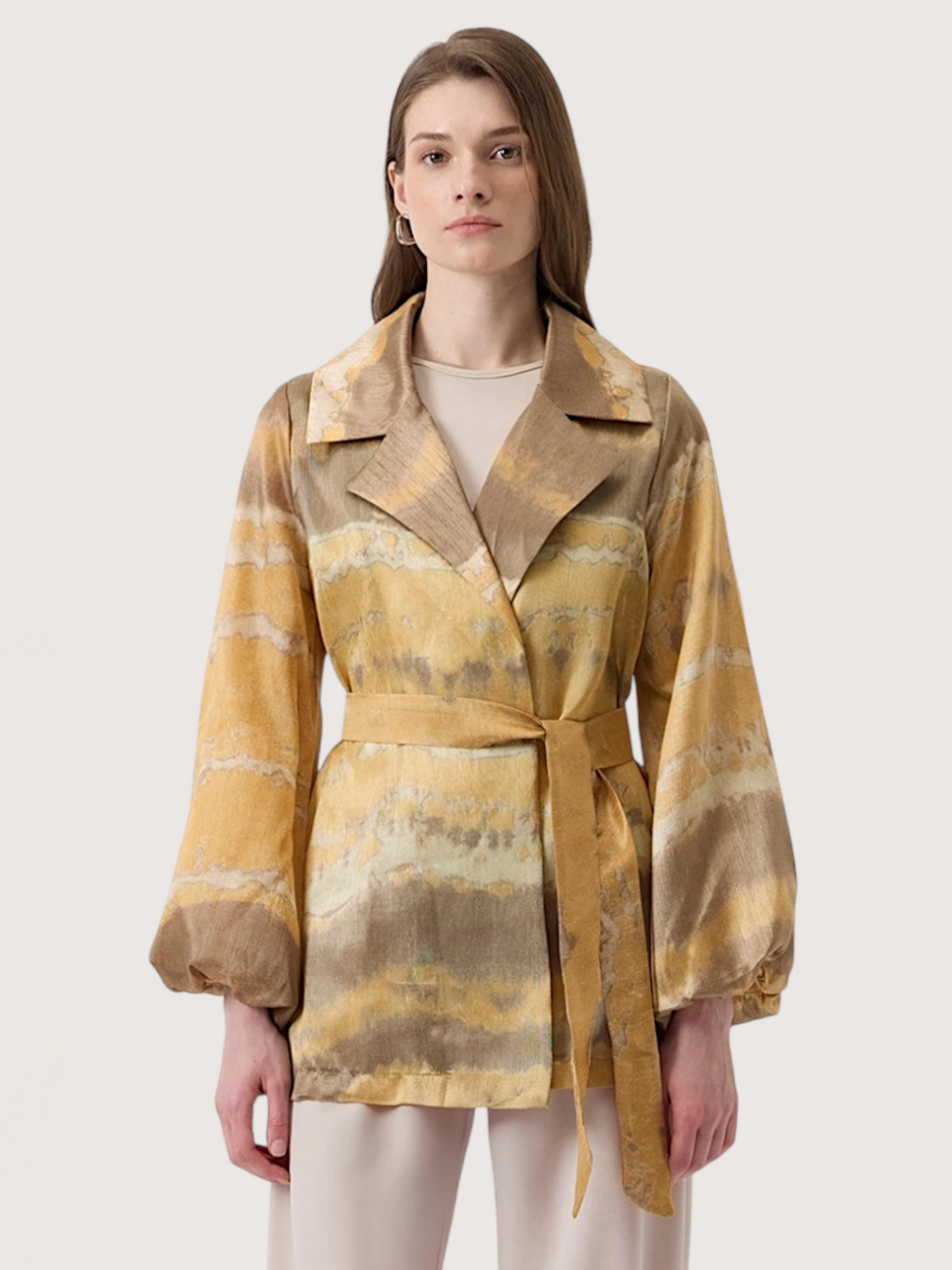 Tie Dye Wrap Jacket