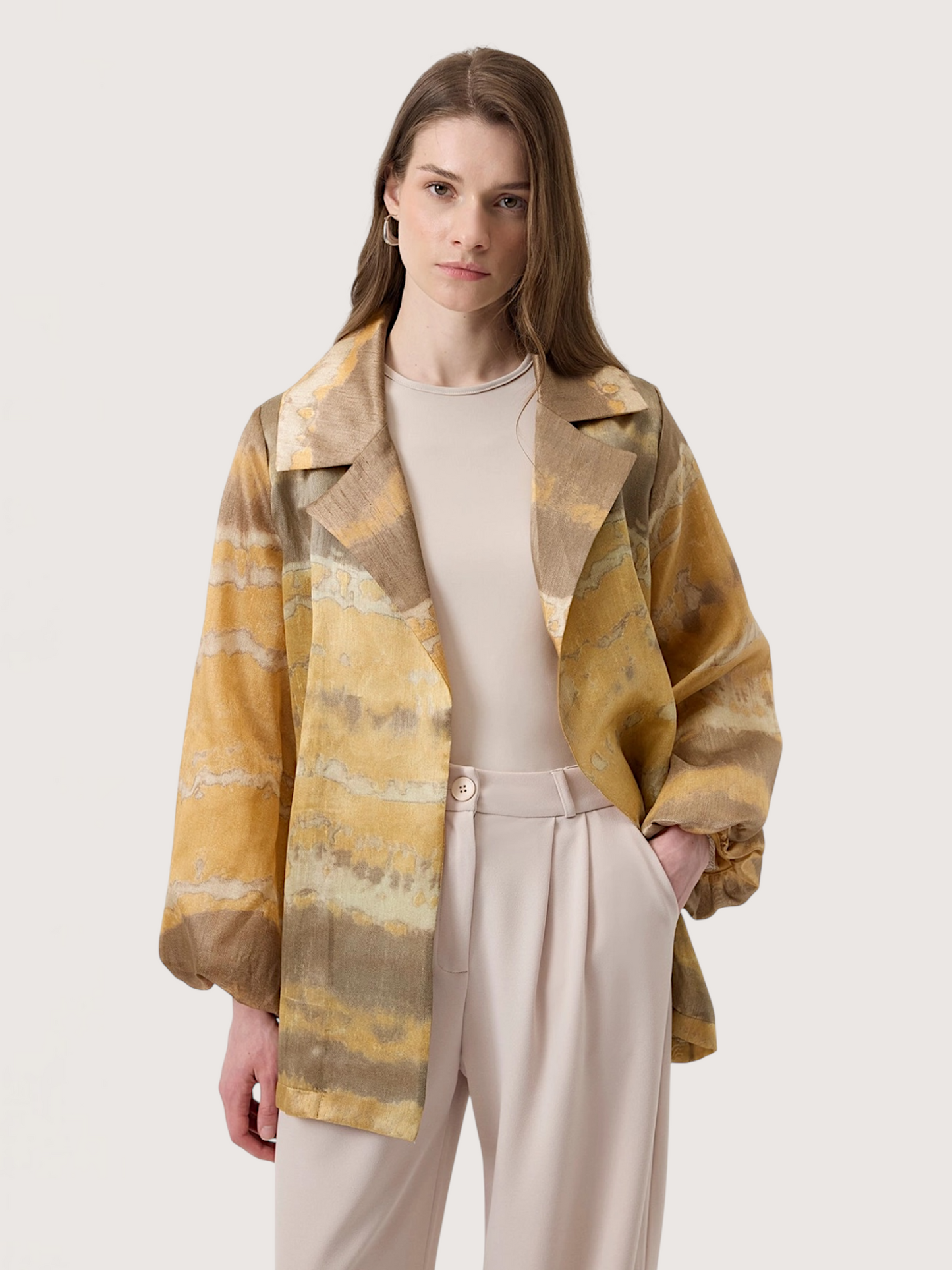 Tie Dye Wrap Jacket