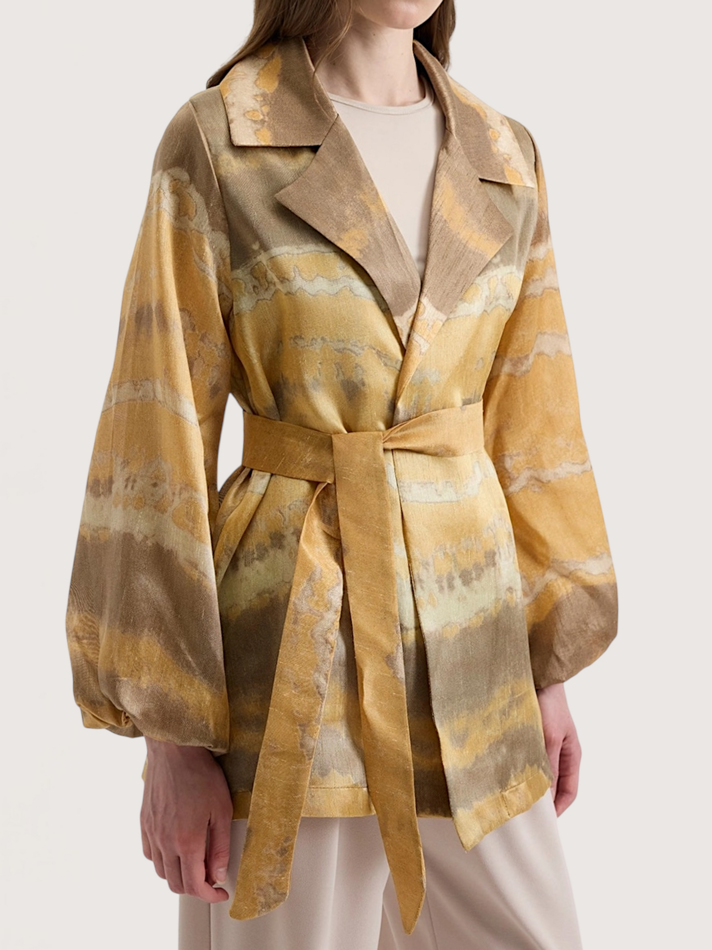 Tie Dye Wrap Jacket