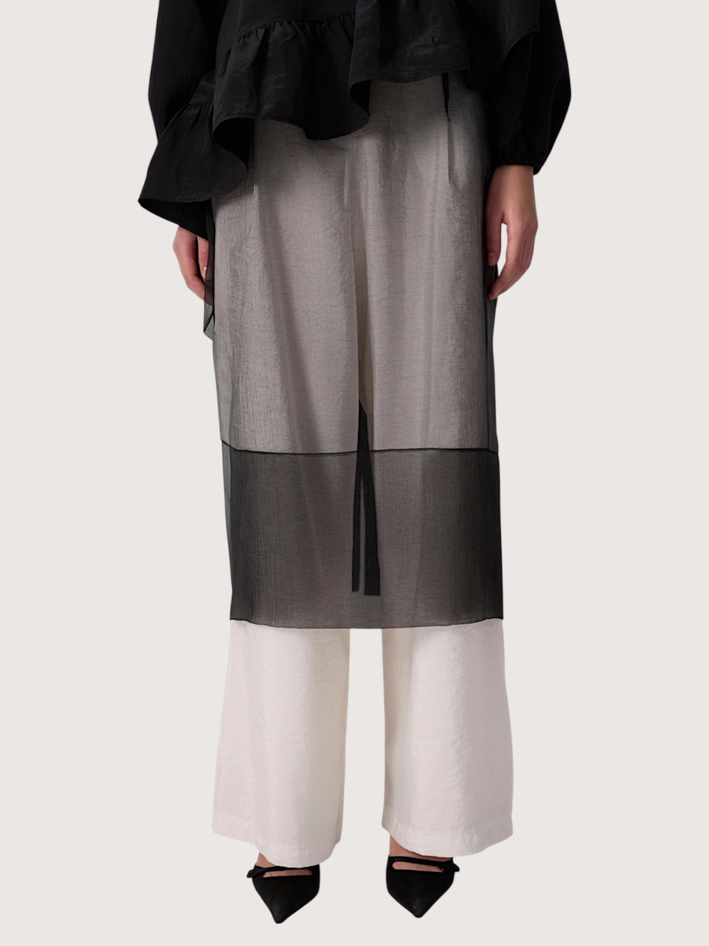 Sheer Pencil Skirt