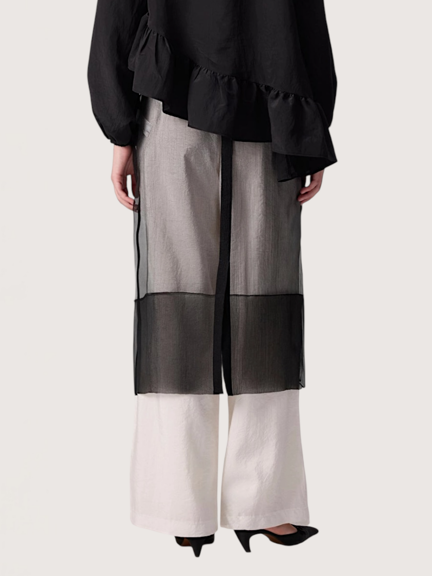 Sheer Pencil Skirt