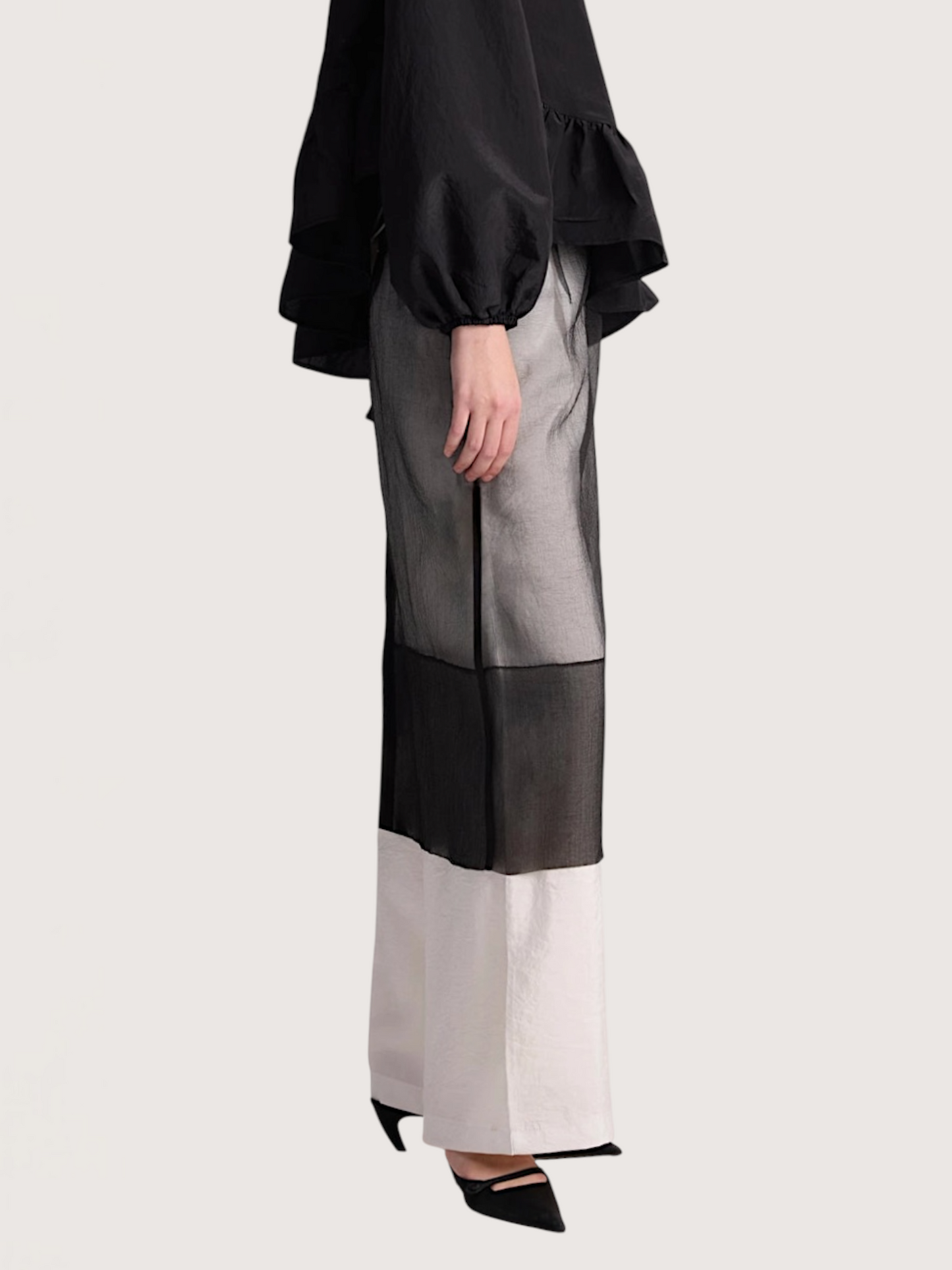 Sheer Pencil Skirt