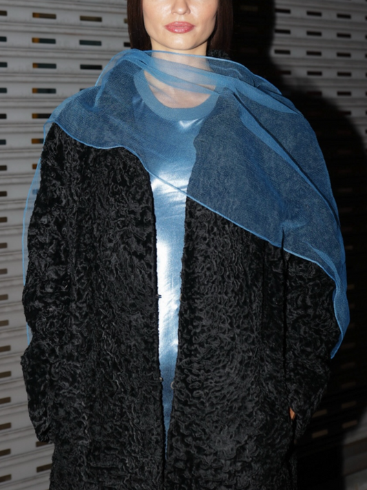 Marlee Waved Fur Coat