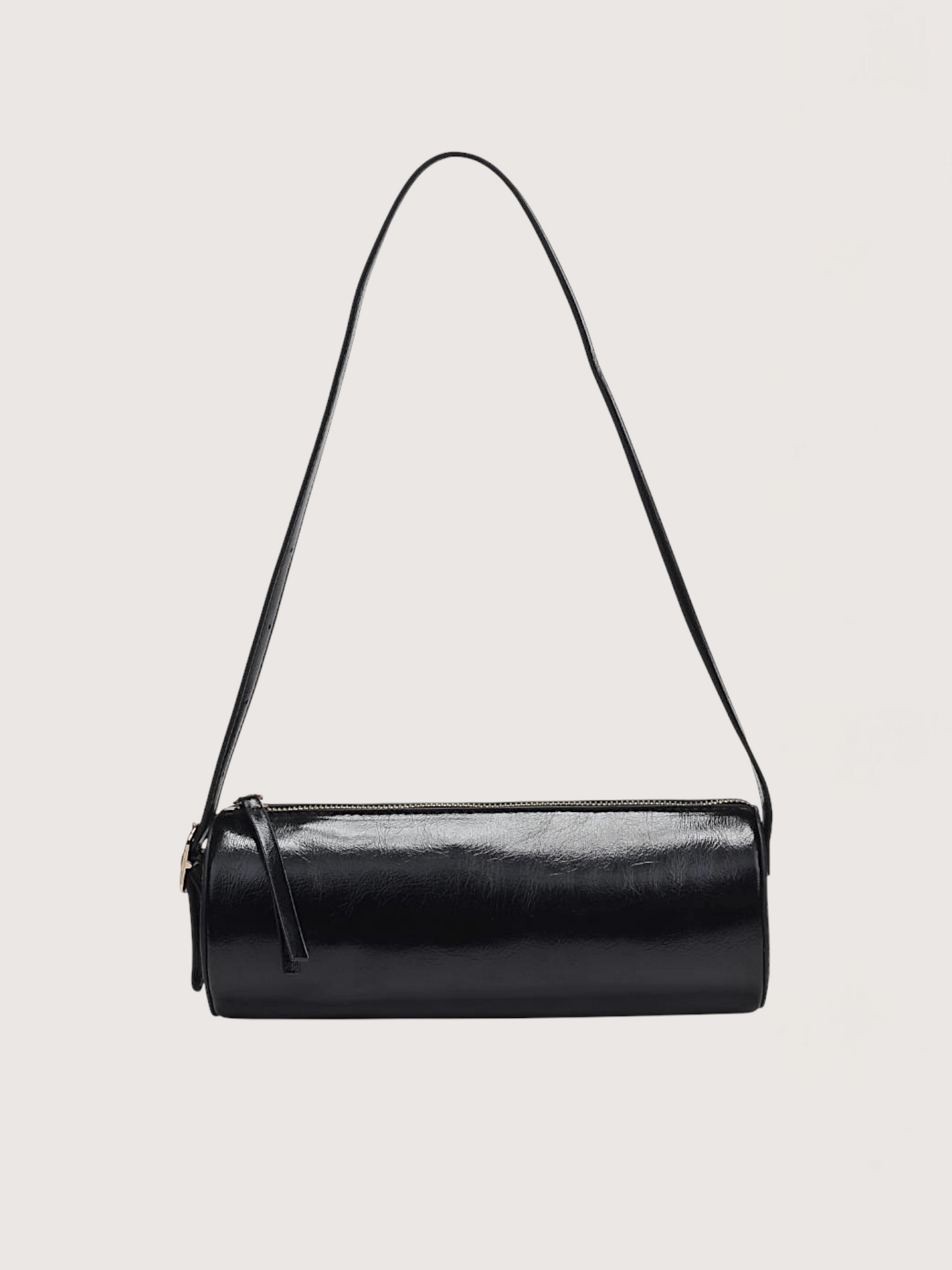 Mila Circular OTS Bag | Black