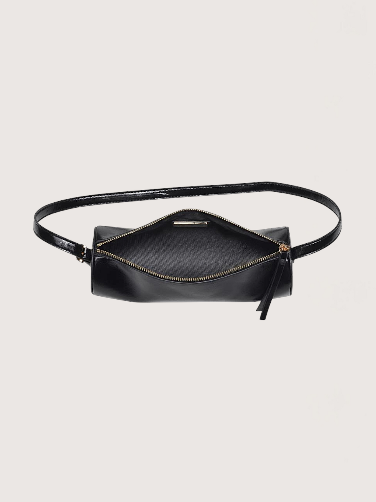 Mila Circular OTS Bag | Black