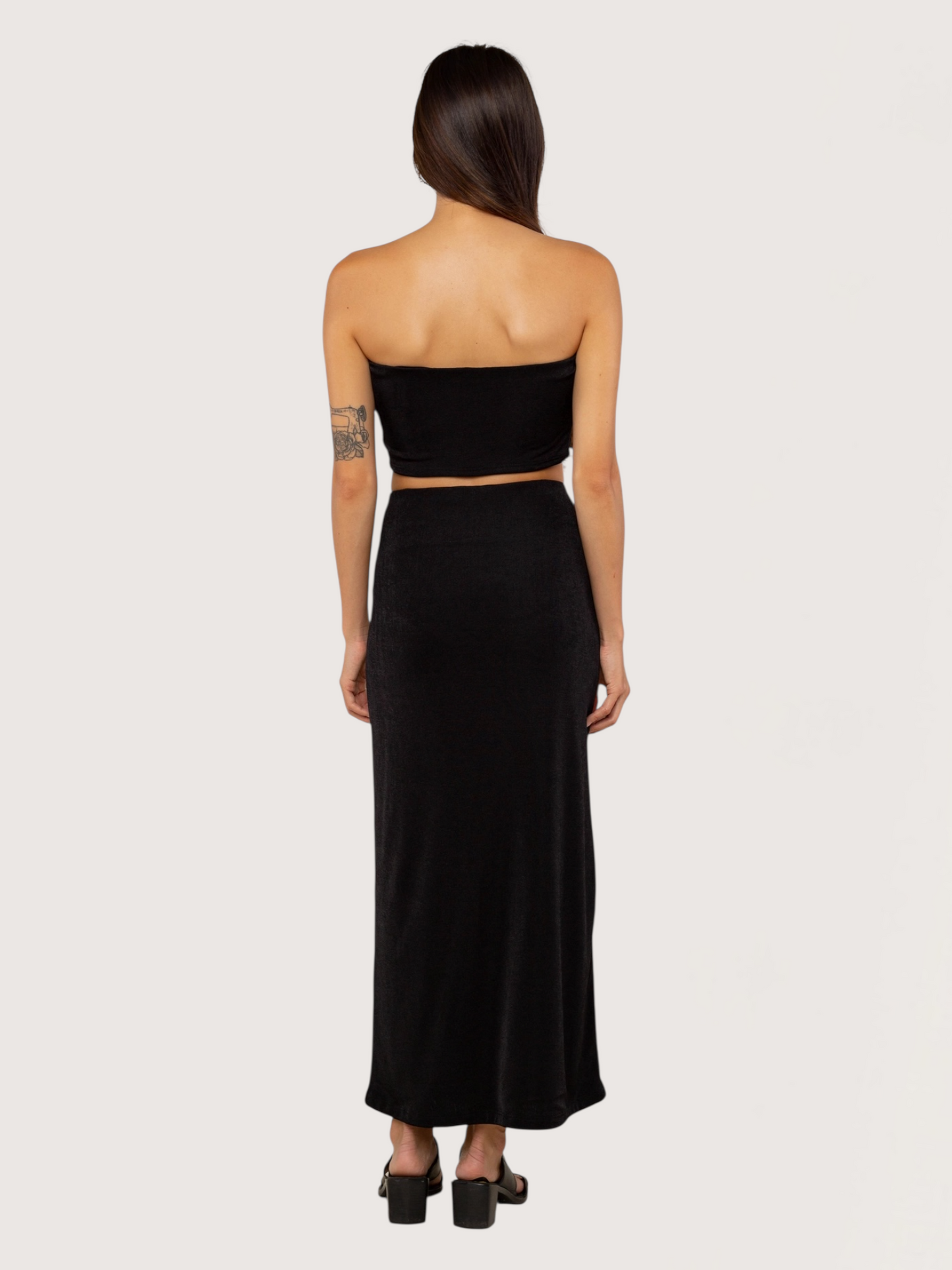 Teagan Midi Skirt | Black