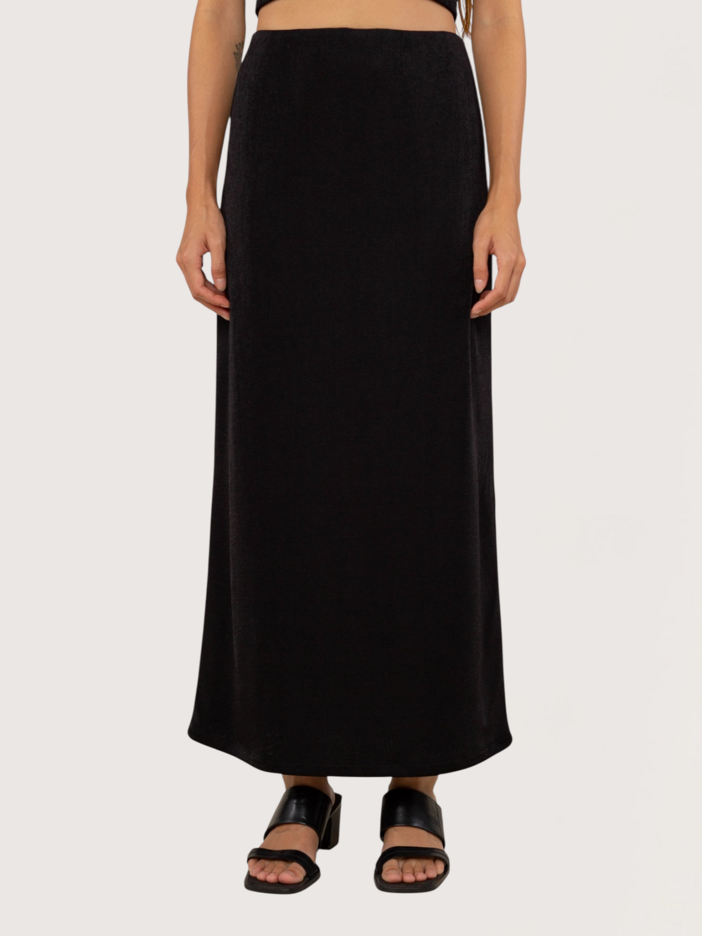 Teagan Midi Skirt | Black