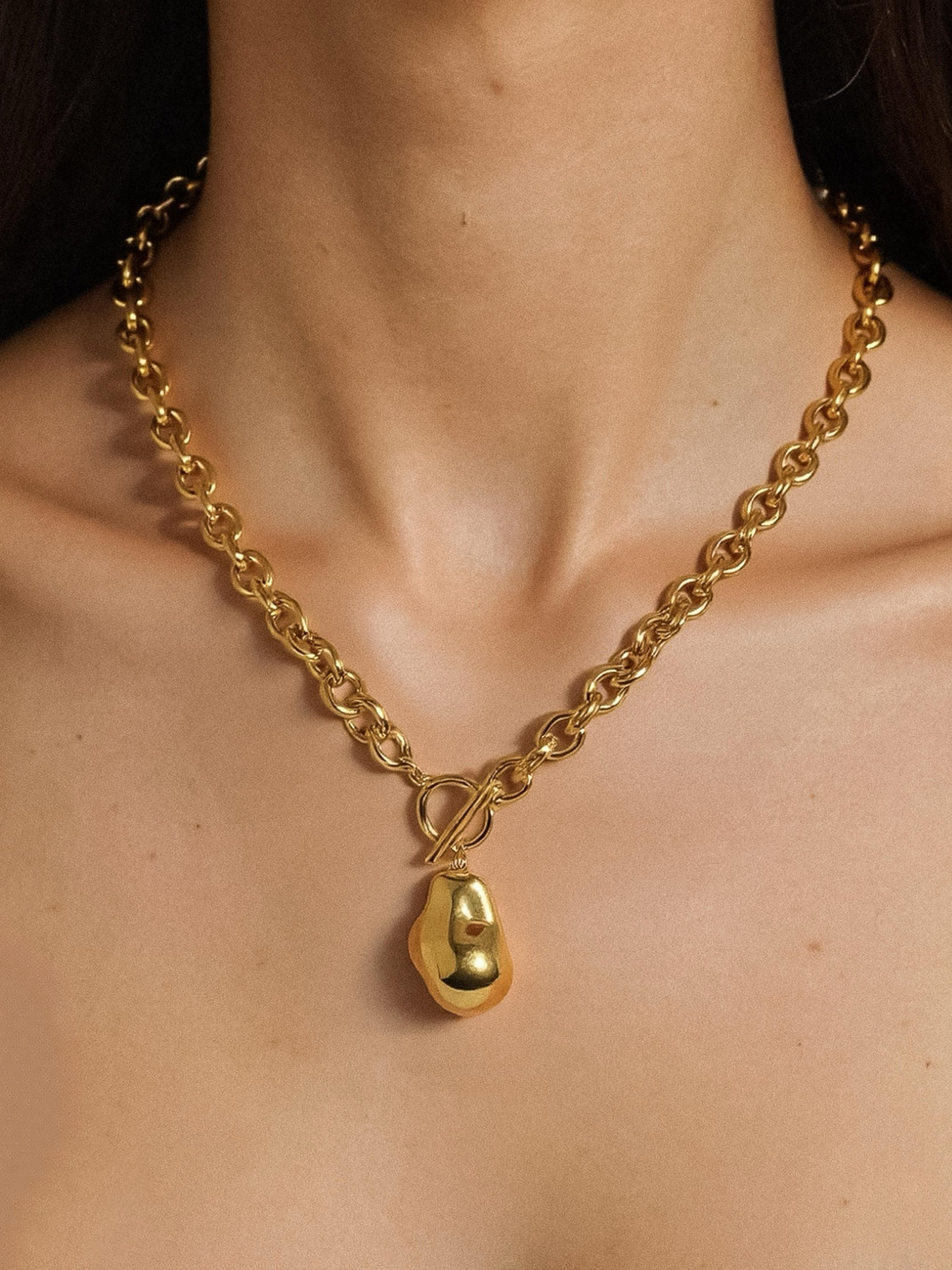 Pearl Charm Necklace