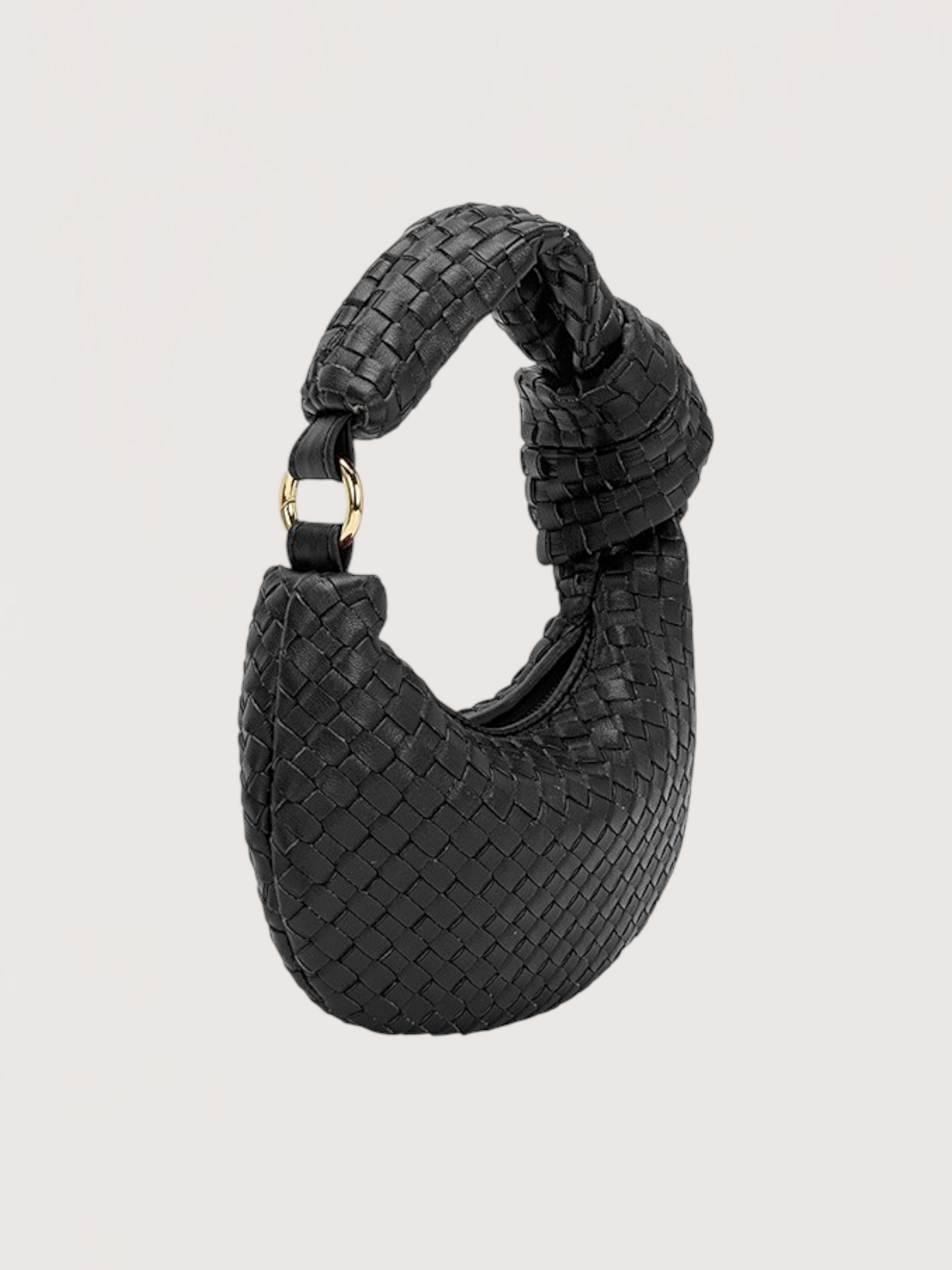 Mini Weaved Bag | Black